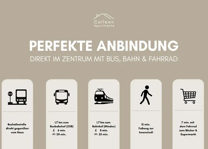 Colleen - Minden, Hermannstraße Apartment *